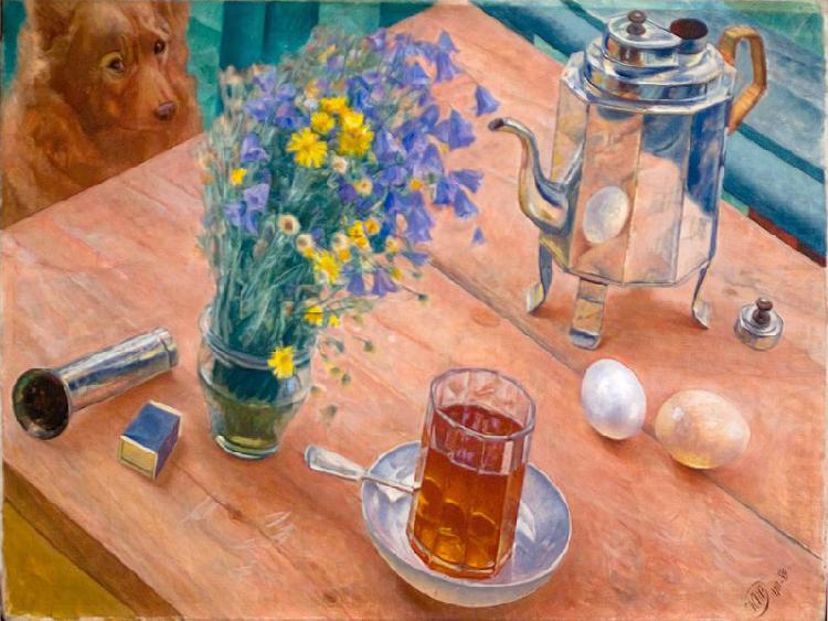 Morning Still-Life, Kuzma Sergeevich Petrov-Vodkin